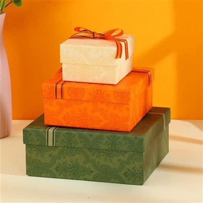 לוגו מותאם אישית לוגו ירוק קופסא מתנה תכשיטים טבעת אריזה קופסת בושם שפתון גן עדן וכיסוי אדמה קופסת מתנה